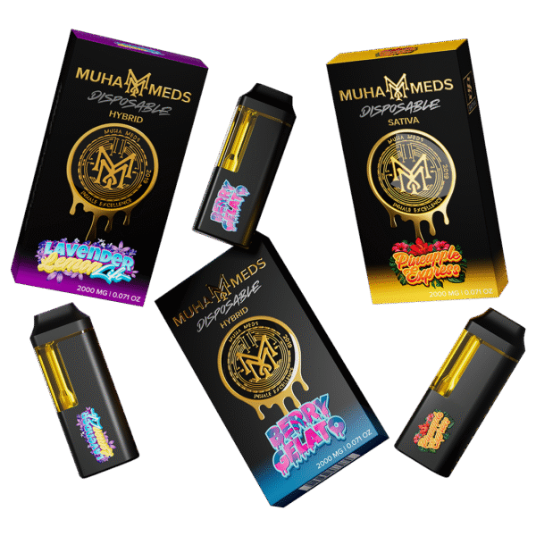Muha Meds 2000mg Disposable THC Vape UK